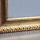 Old gilded wooden frame
