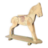 Old wooden horse toy
