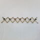 Candlestick accordion chrome 7 lights