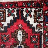 Tapis Vintage Hamadan en Laine (55cm x 88cm), Années 1970