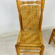 Wood and rope chair