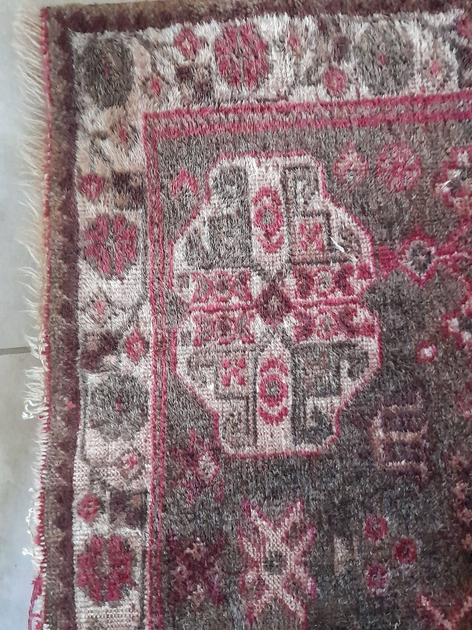 Grant tapis Gashgai 294 x 188 cm