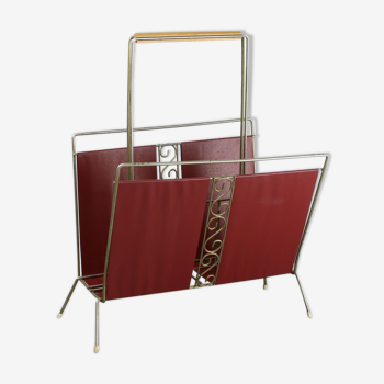 Mid-century italian magazine rack