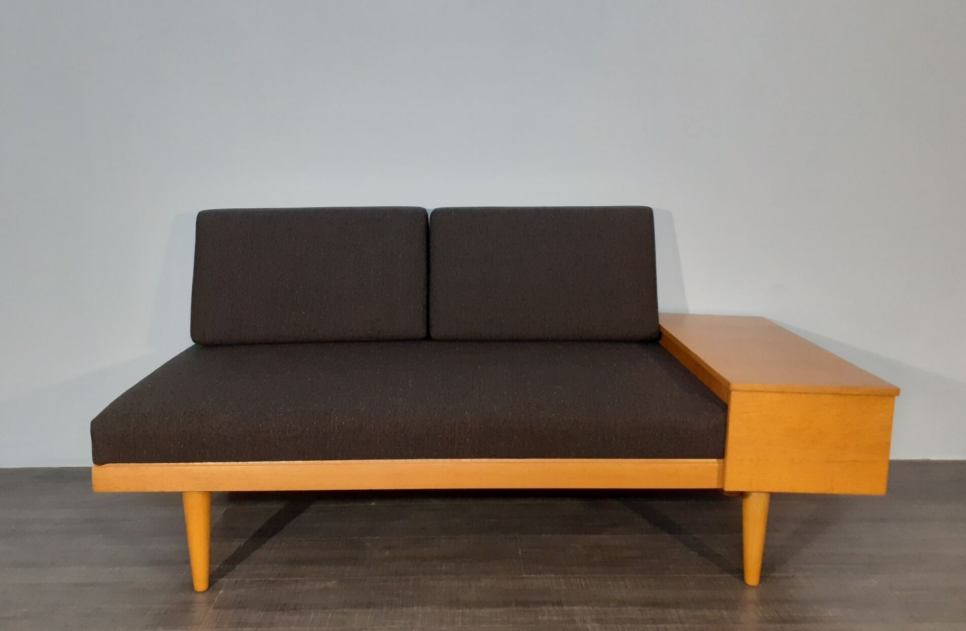 Daybed Svanette in oak by Ingmar Relling, Vintage Norwegian 1960s