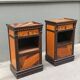 Pair of Art Deco bedside tables from the 1920s.