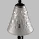 Lampe art deco verre signé muller frères