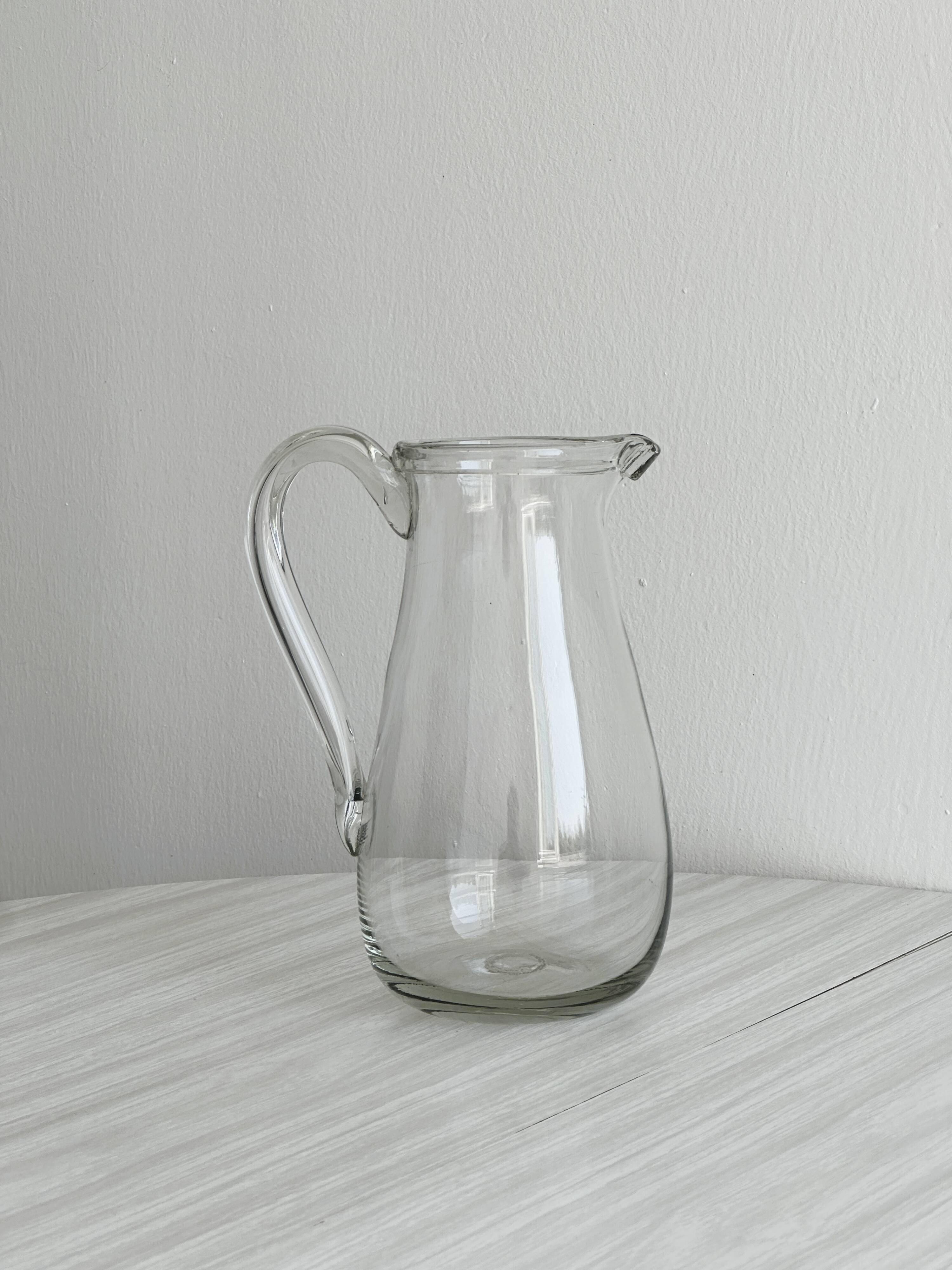 Hand-blown carafe