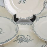 Flat plates iron earth of Salins