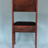 Oak Art Deco Design Chairs By J.A. Muntendam For L.O.V. Oosterbeek 1920s Set of 2