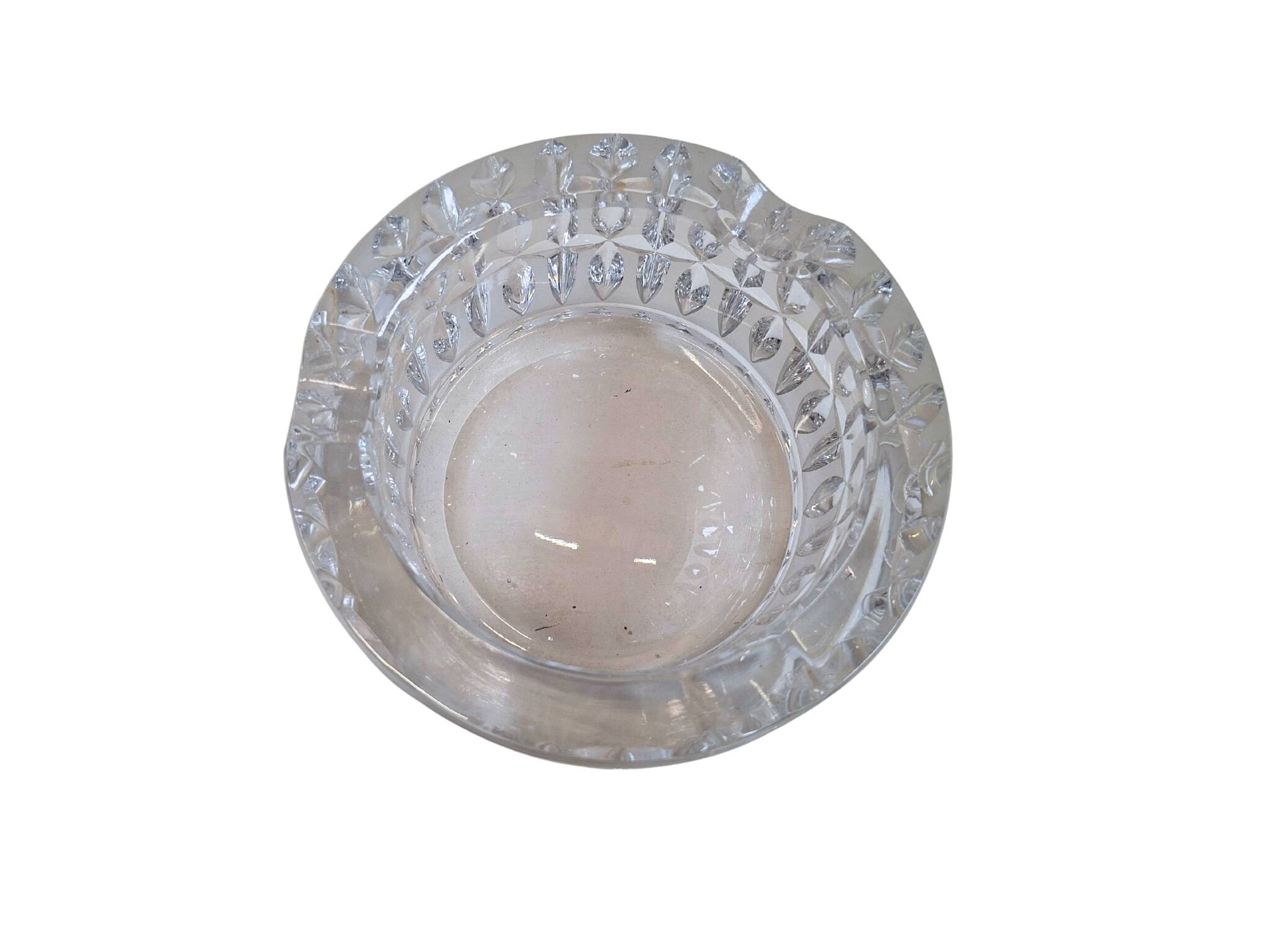 Cendrier Vintage Hoya Crystal Tokyo – Cristal de Haute Qualité 1970