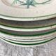 6 floral dessert plates