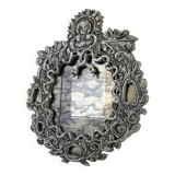 Antique mirror on plexiglass base