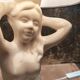 Art Deco style ceramic lamp