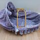 Wicker bassinet