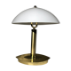 Brass lamp and opaline touch switch