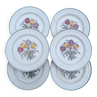 6 assiettes Villeroy & Boch
