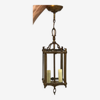 Lanterne suspendue bronze