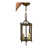 Bronze hanging lantern.