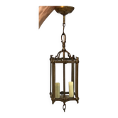 Lanterne suspendue bronze