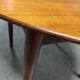 Vintage table with Girsberger teak extension