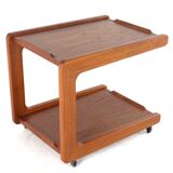 Danish design teak trolley - mid century modern design