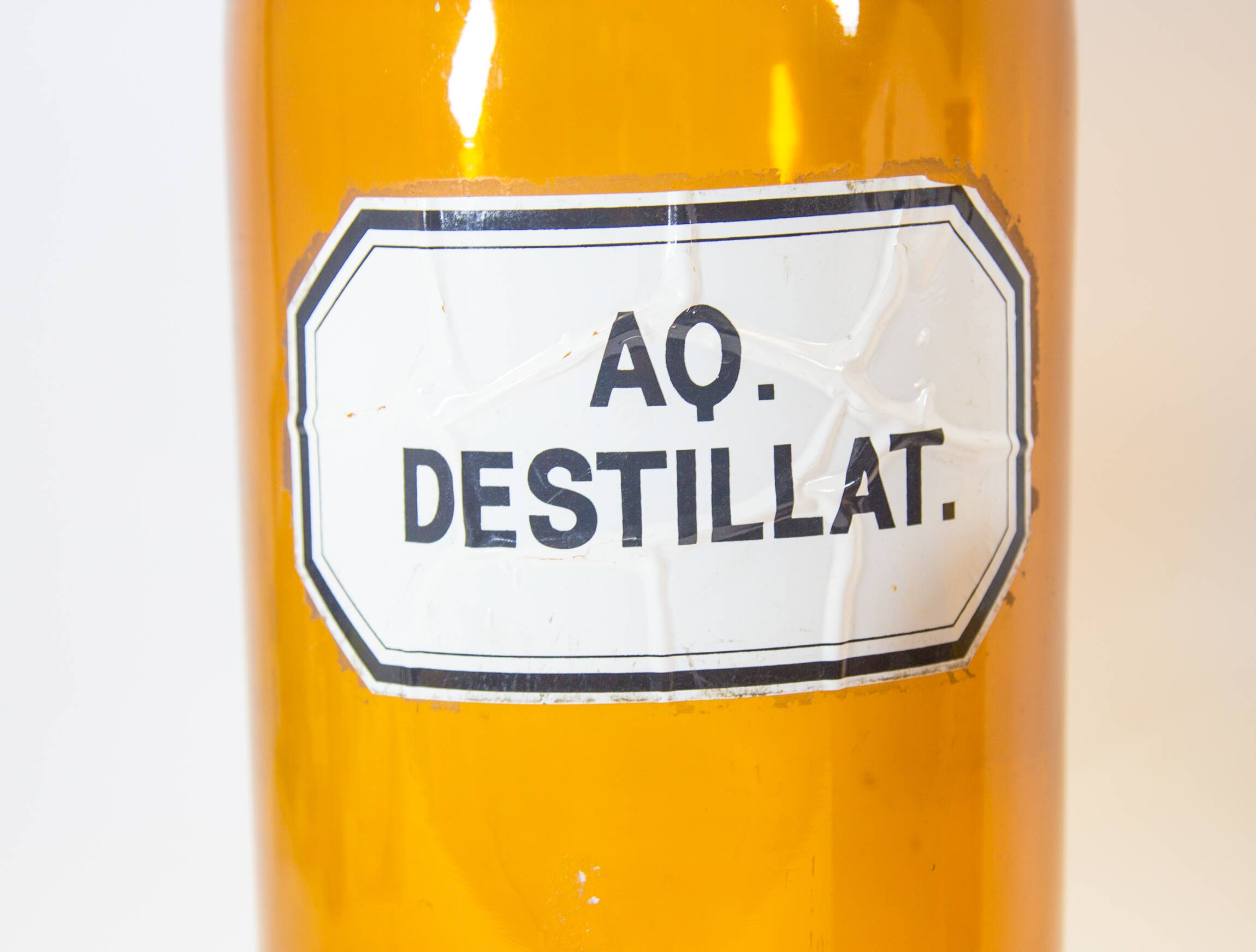 Vintage apothecary bottles | set of 3 | XL bottles | vintage 30's