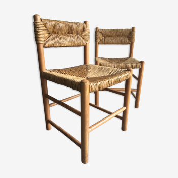 Paire de chaises modèle Dordogne édité par Sentou