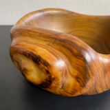 Empty wooden pocket of olivier