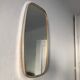 Mirror 46 x 24 cm vintage 1960