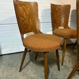 Set of 6 Baumann bistro chairs