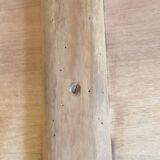 Solid walnut pedestal table