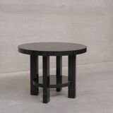 French Deco Style  Mid-Century Tiered Side Table or Coffee Table
