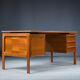 Mid-Century Teak Desk from Gv Møbler, 1960s