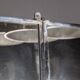 Vintage 20thc italian wall mounted mirror, milan c.1950