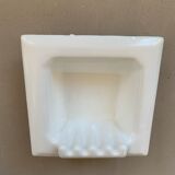 Built-in ceramic wall soap dish