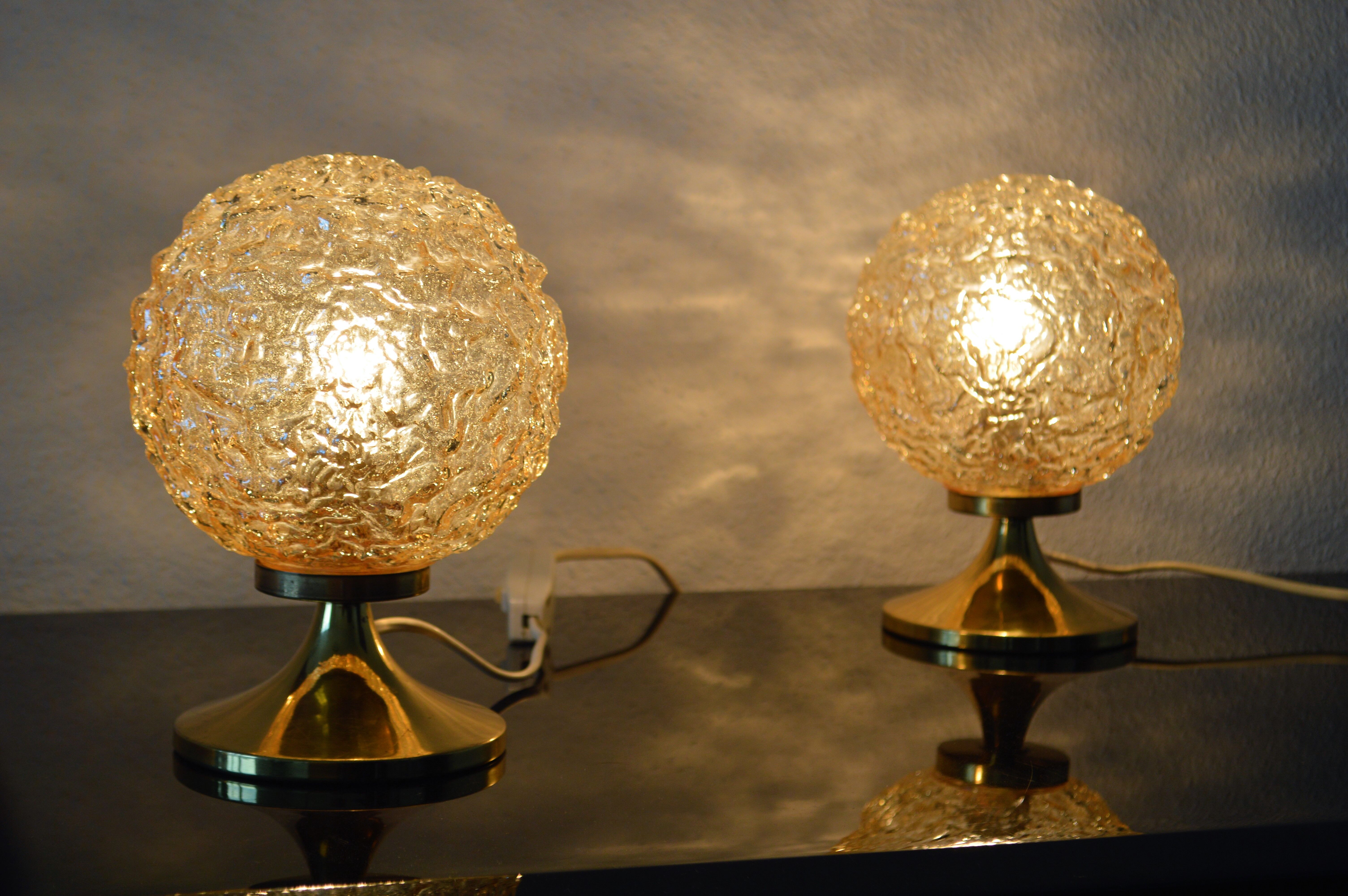 Vintage space age from the 60s / 70s design lamps
