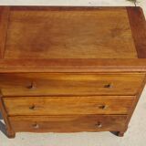 Simple walnut chest of drawers