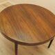 Round rosewood table, 1960, designer: Harry Østergaard, Randers Møbelfabrik