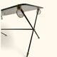 Coffee Table Model "x" by Jacques Adnet
