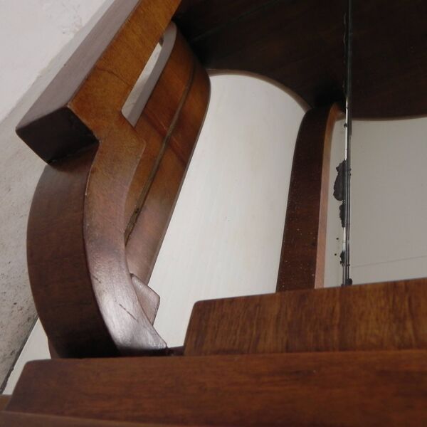 Art Deco mirror, dressing mirror for the hall, 1930s