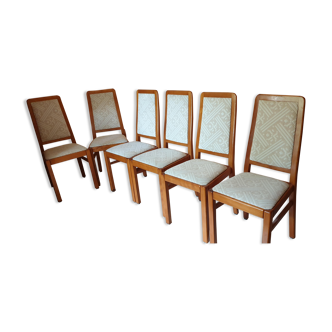 Lot de 6 chaises style scandinave