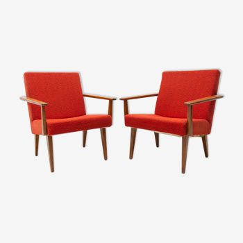 Fauteuils du milieu du siècle par Tatra nábytok années 1960, Tchécoslovaquie