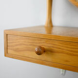 Vintage mirror with shelf and drawers