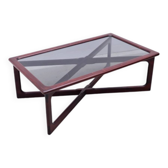 Scandinavian rosewood coffee table from dyrlund, denmark 1970