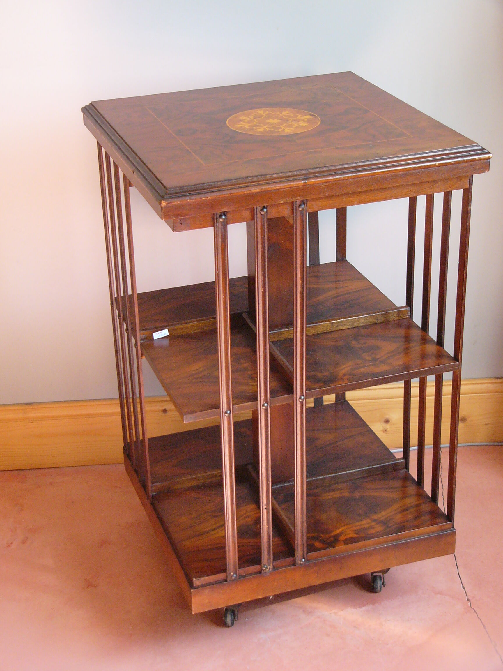 Rotating bookcase