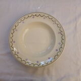 8 hollow plates Violetta/Longwy