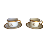 porcelain art breakfast head René Caire Limoges