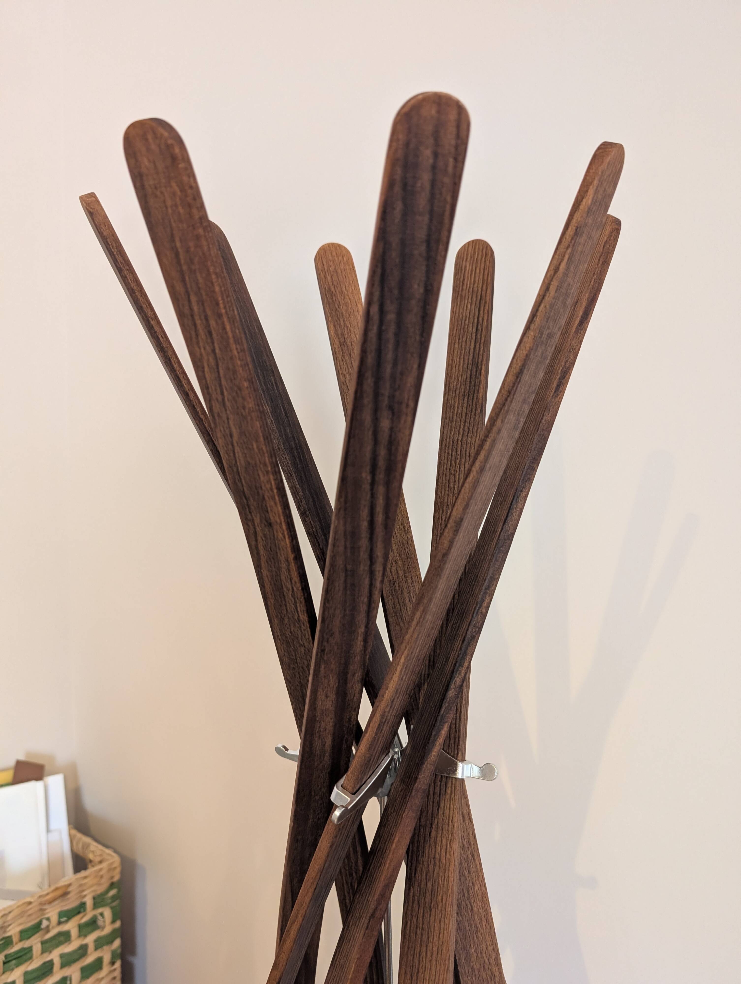 "Twist" coat rack by Burtscher & Bertolini for Casamania