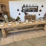 Very large renovated farmhouse table