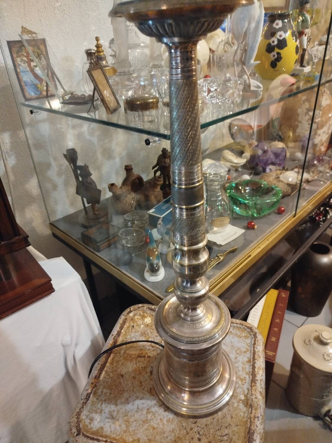 Louis XVI style lamp base